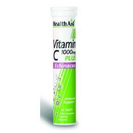 Vitamin C 1000mg plus Echinacea 20 Effervescent tabs Αναβράζουσες
